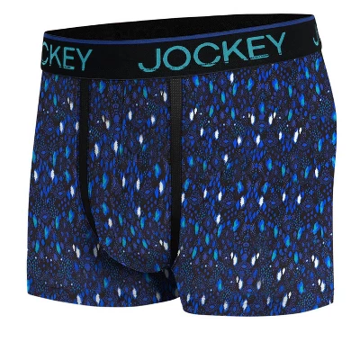 Jockey Men's Chafe Proof Pouch Microfiber 3" Trunk 4 Jockey Men's Chafe Proof Pouch Microfiber 3" Trunk - Image 2