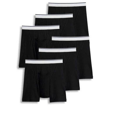 Jockey Men's Pouch 5" Boxer Brief - 6 Pack 6 Jockey Men's Pouch 5" Boxer Brief - 6 Pack - Image 4