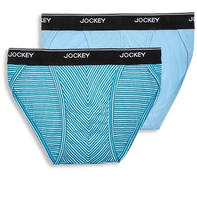 Jockey Mens Elance String Bikini 2 Pack Underwear String Bikinis 100% Cotton 13 Jockey Mens Elance String Bikini 2 Pack Underwear String Bikinis 100% Cotton - Image 11