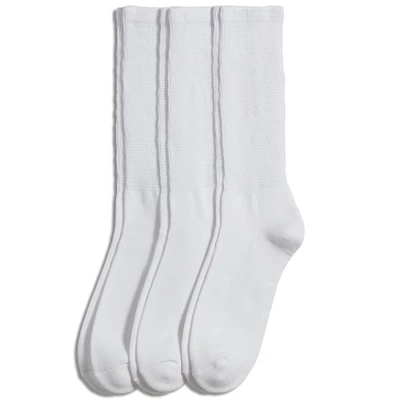 Jockey Men's Non-Binding Crew Socks - 3 Pack 5 Jockey Men's Non-Binding Crew Socks - 3 Pack - Image 3