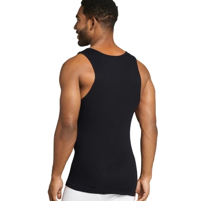 Jockey Men's 100% Cotton A-Shirt Tank - 8 Pack 4 Jockey Men's 100% Cotton A-Shirt Tank - 8 Pack - Image 2