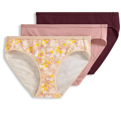 Jockey Women's Organic Cotton Stretch Logo Bikini - 3 Pack 10 Jockey Women's Organic Cotton Stretch Logo Bikini - 3 Pack - Image 8