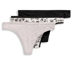Jockey Women's Organic Cotton Stretch Logo Thong - 3 Pack 13 Jockey Women's Organic Cotton Stretch Logo Thong - 3 Pack -Jockey Store GUEST 19c42e15 5a11 4678 a6fc b563577f72e8
