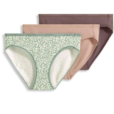 Jockey Women's Organic Cotton Stretch Logo Bikini - 3 Pack 13 Jockey Women's Organic Cotton Stretch Logo Bikini - 3 Pack - Image 11