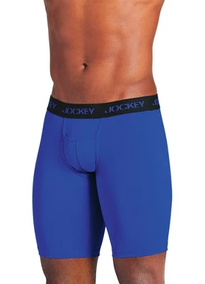 Jockey Men's Sport Microfiber 10" Midway Brief 6 Jockey Men's Sport Microfiber 10" Midway Brief - Image 4