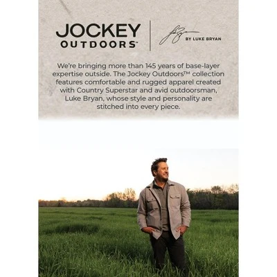 Jockey Outdoors By Luke Bryan Men's Long Sleeve Henley 4 Jockey Outdoors By Luke Bryan Men's Long Sleeve Henley - Image 2