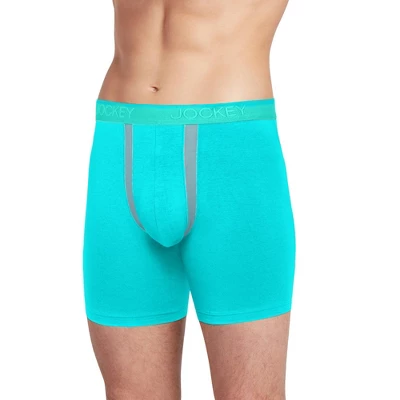 Jockey Men's Chafe Proof Pouch Cotton Stretch 6" Boxer Brief 15 Jockey Men's Chafe Proof Pouch Cotton Stretch 6" Boxer Brief - Image 13