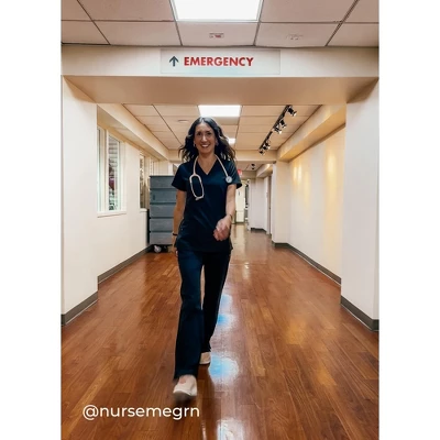 Jockey Women's V-Neck Crossover Scrub Top 5 Jockey Women's V-Neck Crossover Scrub Top - Image 3