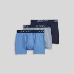 Jockey Generation™ Boys' 3pk Microfiber Boxer Briefs - Blue -Jockey Store GUEST 24488235 ee70 4505 9a53 d52c3fe2b23d