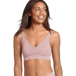 Jockey Women's EcoSeamfree Rib Molded Cup Plunge Bralette 11 Jockey Women's EcoSeamfree Rib Molded Cup Plunge Bralette -Jockey Store GUEST 257ebade e0ad 4096 bfe9 6273bdaa30b8