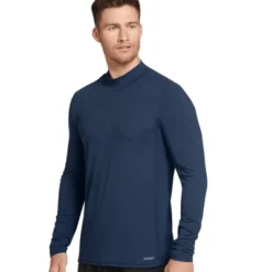 Jockey Men's Thermal Long Sleeve Mock Neck 7 Jockey Men's Thermal Long Sleeve Mock Neck -Jockey Store GUEST 2c3f899c ae36 466c 928d 6f8ef9031b05