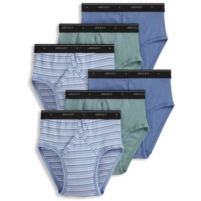 Jockey Men's Classic Low Rise Brief - 6 Pack 9 Jockey Men's Classic Low Rise Brief - 6 Pack - Image 7