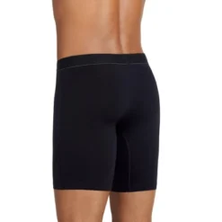 Jockey Men's Chafe Proof Pouch Cotton Stretch 8.5" Long Leg Box