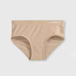 Jockey Generation™ Girls' 3pk Seamfree Hipster - Beige/Black