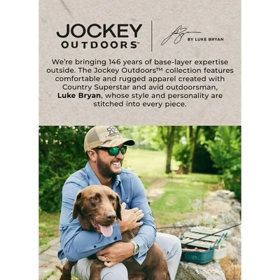 Jockey Outdoors By Luke Bryan Men's Long Sleeve Henley 6 Jockey Outdoors By Luke Bryan Men's Long Sleeve Henley - Image 4