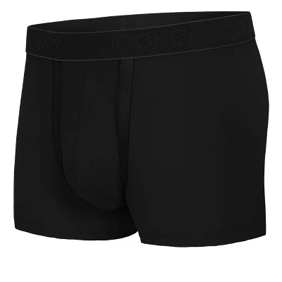 Jockey Men's Chafe Proof Pouch Cotton Stretch 3" Trunk 4 Jockey Men's Chafe Proof Pouch Cotton Stretch 3" Trunk - Image 2