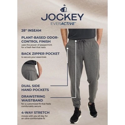 Jockey Men's EVERACTIVE Knit Jogger 4 Jockey Men's EVERACTIVE Knit Jogger - Image 2