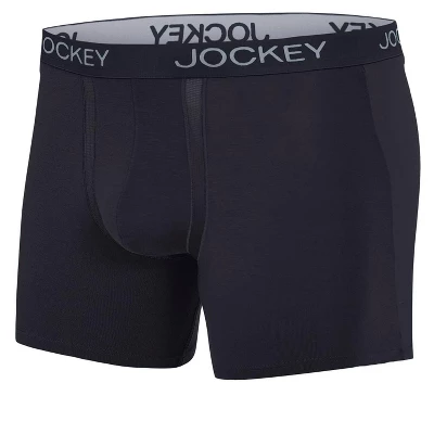 Jockey Men's Chafe Proof Pouch Ultra Soft Modal 6" Boxer Brief 4 Jockey Men's Chafe Proof Pouch Ultra Soft Modal 6" Boxer Brief - Image 2