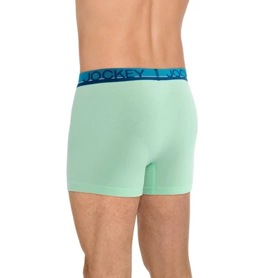 Jockey Men's Casual Cotton Stretch 3" Trunk - 3 Pack 4 Jockey Men's Casual Cotton Stretch 3" Trunk - 3 Pack - Image 2