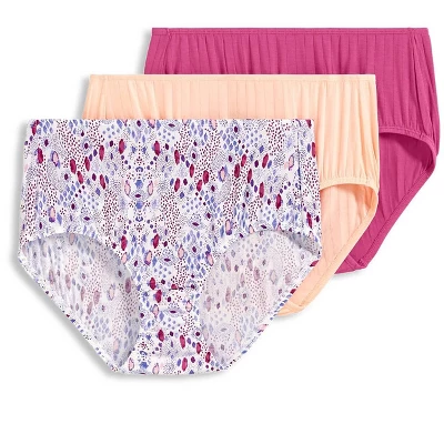 Jockey Women's Supersoft Breathe Brief - 3 Pack 6 Jockey Women's Supersoft Breathe Brief - 3 Pack - Image 4