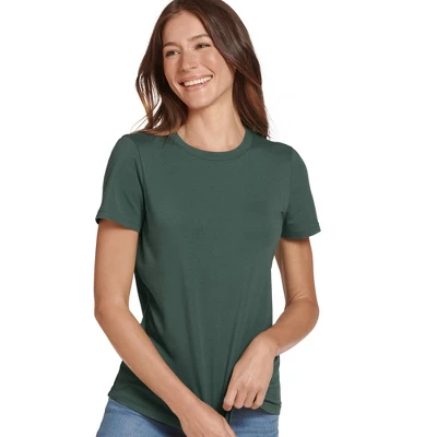 Jockey Women's Cotton Stretch Tee 5 Jockey Women's Cotton Stretch Tee - Image 3