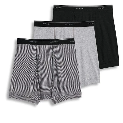 Jockey Mens Classic Boxer Brief 3 Pack Underwear Boxer Briefs 100% Cotton 6 Jockey Mens Classic Boxer Brief 3 Pack Underwear Boxer Briefs 100% Cotton - Image 4