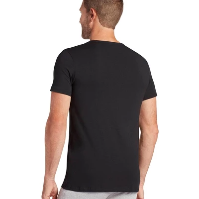 Jockey Men's Slim Fit Cotton Stretch V-Neck T-Shirt - 6 Pack 4 Jockey Men's Slim Fit Cotton Stretch V-Neck T-Shirt - 6 Pack - Image 2