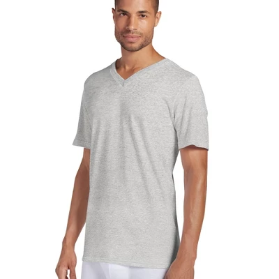 Jockey Men's Big Man Classic V-Neck T-Shirt - 2 Pack 8 Jockey Men's Big Man Classic V-Neck T-Shirt - 2 Pack - Image 6