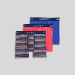 Jockey Generation™ Men's Striped Boxer Briefs 3pk - Blue/Orange/Coral Red 10 Jockey Generation™ Men's Striped Boxer Briefs 3pk - Blue/Orange/Coral Red -Jockey Store GUEST 4f819b9a be04 4e77 aea2 22b2829d8604
