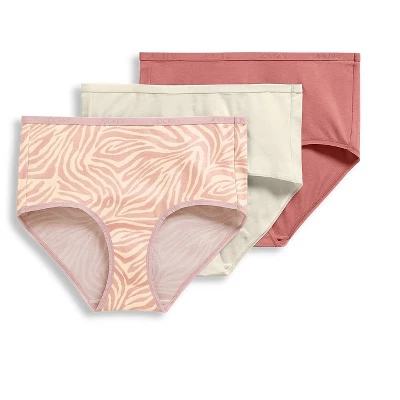 Jockey Women's Organic Cotton Stretch Logo Modern Brief - 3 Pack 8 Jockey Women's Organic Cotton Stretch Logo Modern Brief - 3 Pack - Image 6