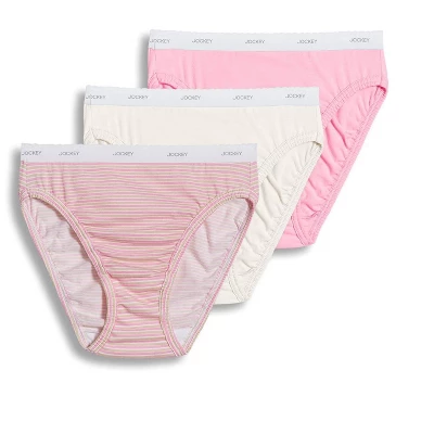 Jockey Womens Plus Size Classic French Cut 3 Pack Underwear Cuts 100% Cotton 9 Jockey Womens Plus Size Classic French Cut 3 Pack Underwear Cuts 100% Cotton - Image 7