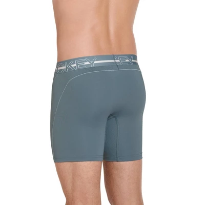 Jockey Men Sport Silver Microfiber 7.5" Boxer Brief 3 Jockey Men Sport Silver Microfiber 7.5" Boxer Brief
