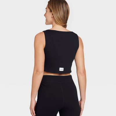 Jockey Generation™ Women's Cotton Stretch Lounge Cropped Tank Top 3 Jockey Generation™ Women's Cotton Stretch Lounge Cropped Tank Top