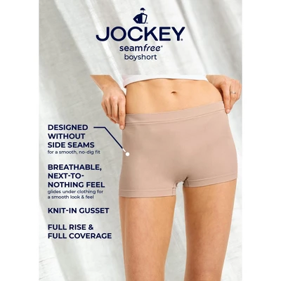 Jockey Women's Seamfree Boy Short 4 Jockey Women's Seamfree Boy Short - Image 2