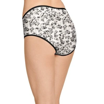 Jockey Women's Organic Cotton Stretch Logo Modern Brief - 3 Pack 4 Jockey Women's Organic Cotton Stretch Logo Modern Brief - 3 Pack - Image 2