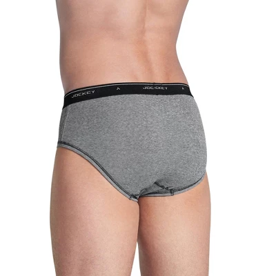 Jockey Mens Classic Low-Rise Brief 3 Pack Underwear Briefs 100% Cotton 4 Jockey Mens Classic Low-Rise Brief 3 Pack Underwear Briefs 100% Cotton - Image 2