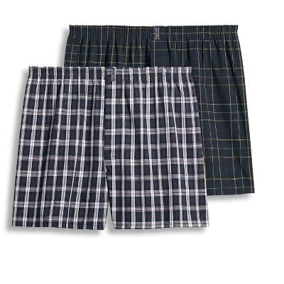 Jockey Men's Big Man Full Cut 5" Boxer - 2 Pack 6 Jockey Men's Big Man Full Cut 5" Boxer - 2 Pack - Image 4