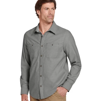 Jockey Men's Outdoors Long Sleeve Woven Button-Up Shirt 12 Jockey Men's Outdoors Long Sleeve Woven Button-Up Shirt - Image 10