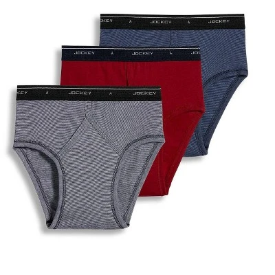 Jockey Mens Classic Low-Rise Brief 3 Pack Underwear Briefs 100% Cotton 5 Jockey Mens Classic Low-Rise Brief 3 Pack Underwear Briefs 100% Cotton - Image 3
