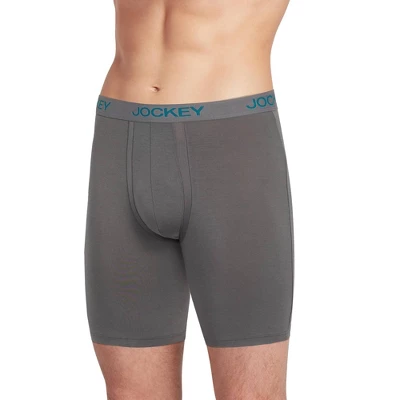 Jockey Men's Chafe Proof Pouch Ultra Soft Modal 8.5" Long Leg B 7 Jockey Men's Chafe Proof Pouch Ultra Soft Modal 8.5" Long Leg B - Image 5