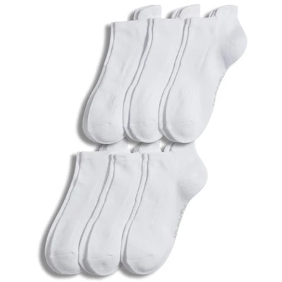 Jockey Women's Essentials Antimicrobial Low Cut Tab Socks 6 Jockey Women's Essentials Antimicrobial Low Cut Tab Socks - Image 4