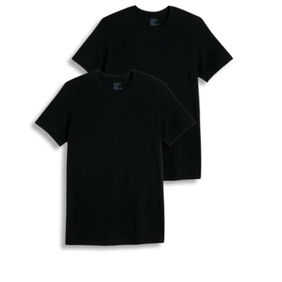 Jockey Men's Slim Fit Cotton Stretch Crew Neck T-Shirt - 2 Pack 4 Jockey Men's Slim Fit Cotton Stretch Crew Neck T-Shirt - 2 Pack - Image 2