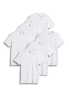 Jockey Men's Classic V-Neck T-Shirt - 6 Pack 4 Jockey Men's Classic V-Neck T-Shirt - 6 Pack - Image 2