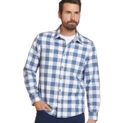 Jockey Men's Outdoors Long Sleeve Woven Button-Up Shirt 15 Jockey Men's Outdoors Long Sleeve Woven Button-Up Shirt -Jockey Store GUEST 873de40d 060e 400f 95e0 b2e63ff75b6f