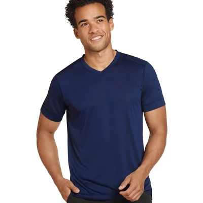 Jockey Men's Lightweight Performance V-Neck Tee 4 Jockey Men's Lightweight Performance V-Neck Tee - Image 2