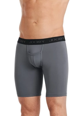 Jockey Men's Sport Microfiber 10" Midway Brief 9 Jockey Men's Sport Microfiber 10" Midway Brief - Image 7