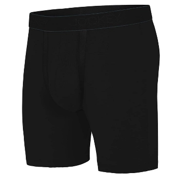Jockey Men's Chafe Proof Pouch Cotton Stretch 6" Boxer Brief 4 Jockey Men's Chafe Proof Pouch Cotton Stretch 6" Boxer Brief - Image 2
