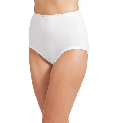 Jockey Womens Classic Brief 3 Pack Underwear Briefs 100% Cotton 3 Jockey Womens Classic Brief 3 Pack Underwear Briefs 100% Cotton