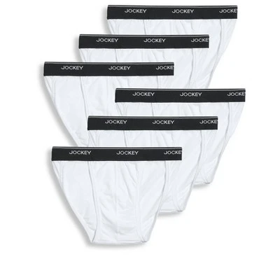 Jockey Men's Elance String Bikini - 6 Pack 6 Jockey Men's Elance String Bikini - 6 Pack - Image 4