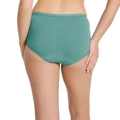Jockey Women's Worry Free Cotton Stretch Moderate Absorbency Hipster 3 Jockey Women's Worry Free Cotton Stretch Moderate Absorbency Hipster
